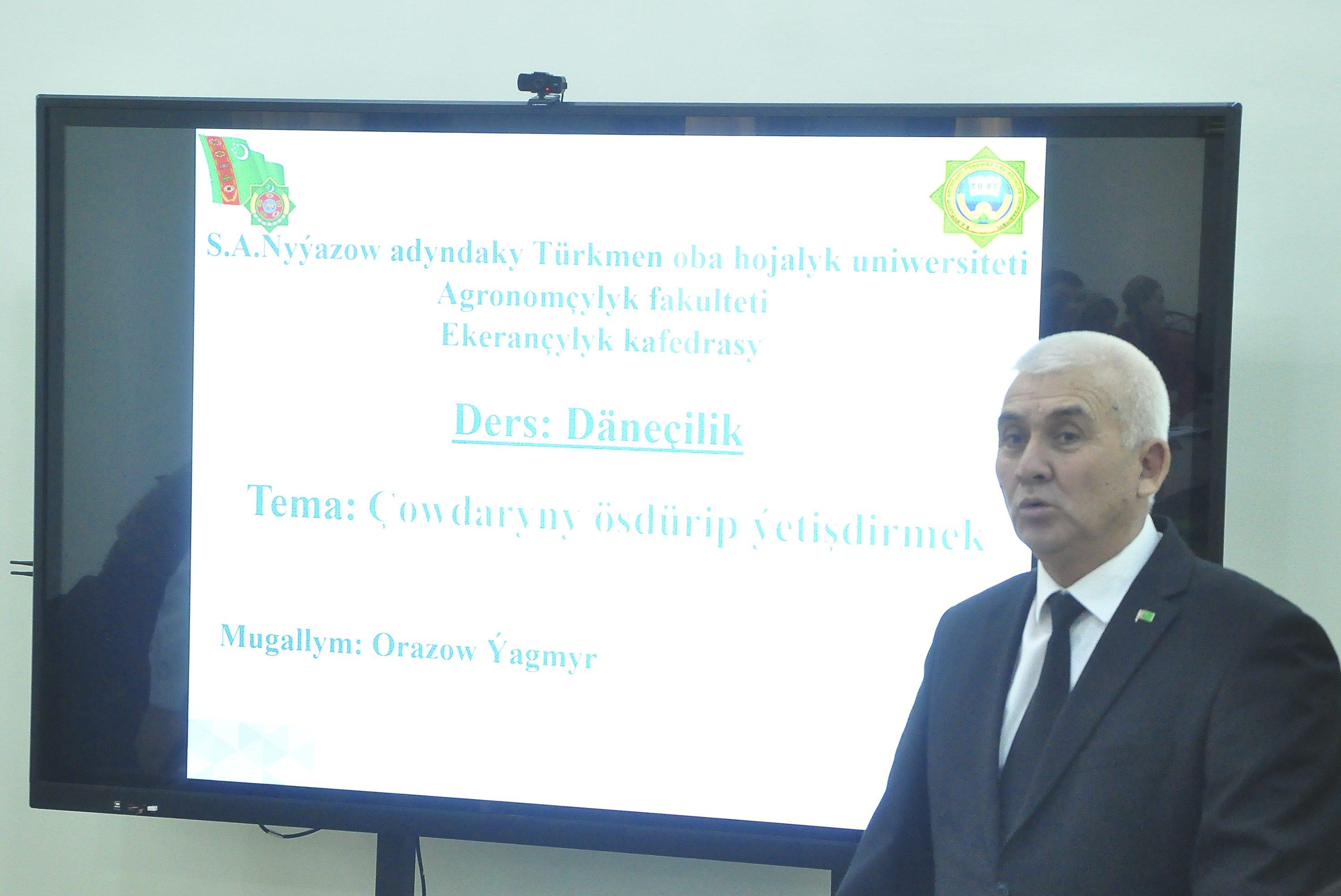 ÇOWDARYNYŇ ÖSDÜRILIP ÝETIŞDIRILIŞI BARADA ÇYKYŞLAR DIŇLENDI
