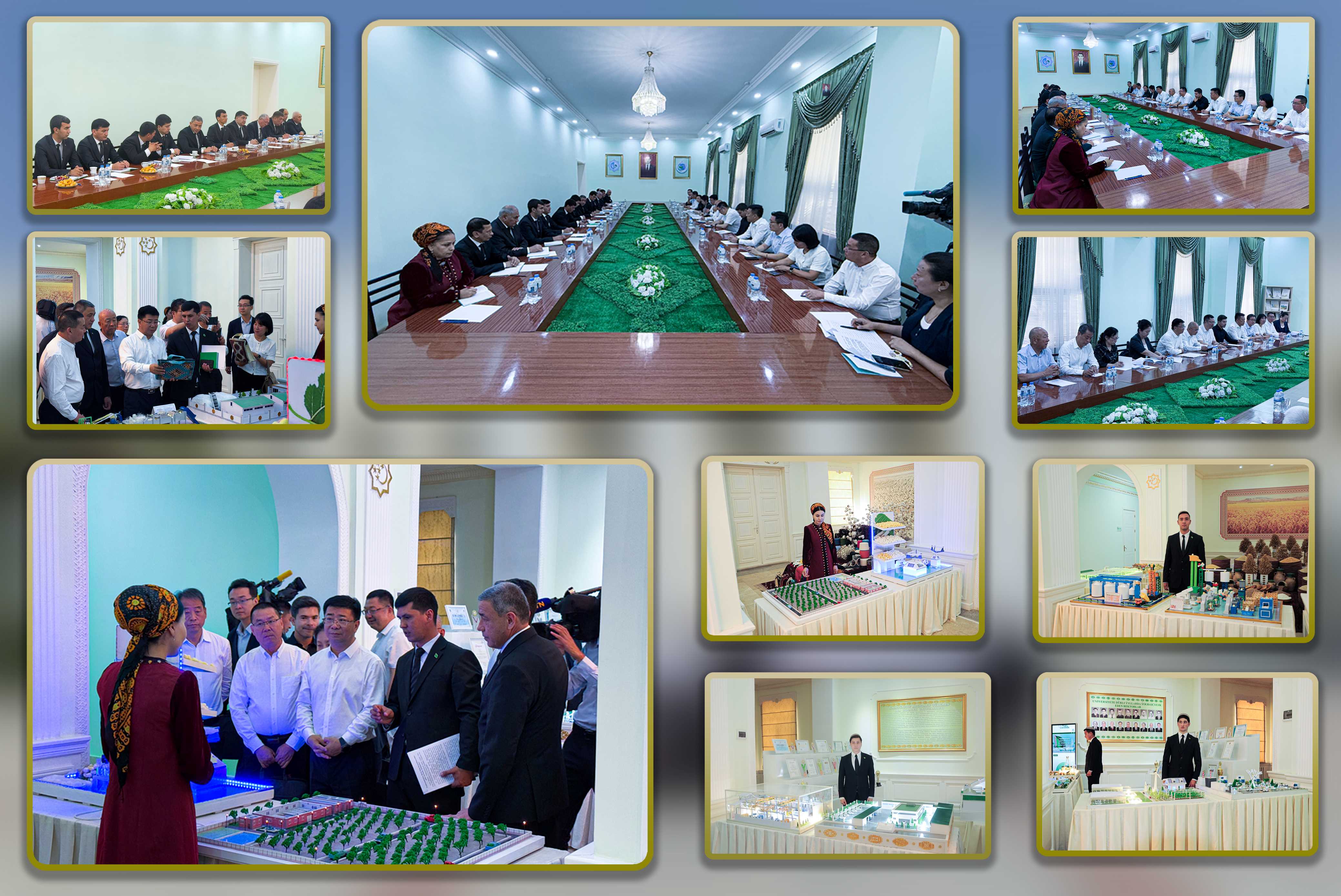 REPRESENTATIVES OF THE XINZHANG-UYGUR AUTONOMOUS REGION OF CHINA WERE HOSTS AT OUR UNIVERSITY